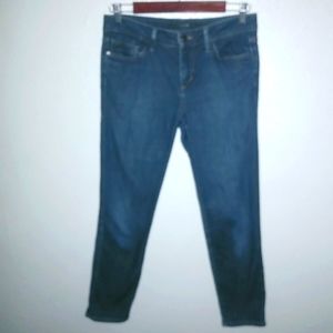 Joes 30x27 Dark Wash High Rise Straight Legged Jeans